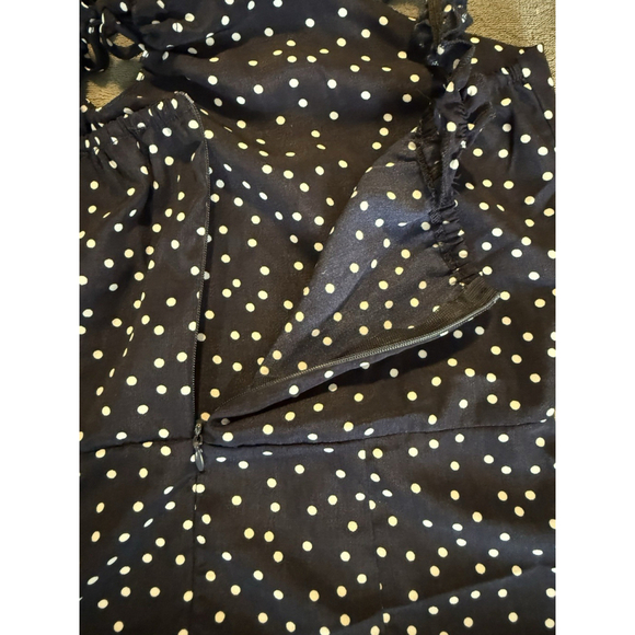 Jjwm woman WOMEN'S BLUE with WHITE POLKA DOT CAMI DRESS SIZE SMALL Summer - Picture 14 of 14